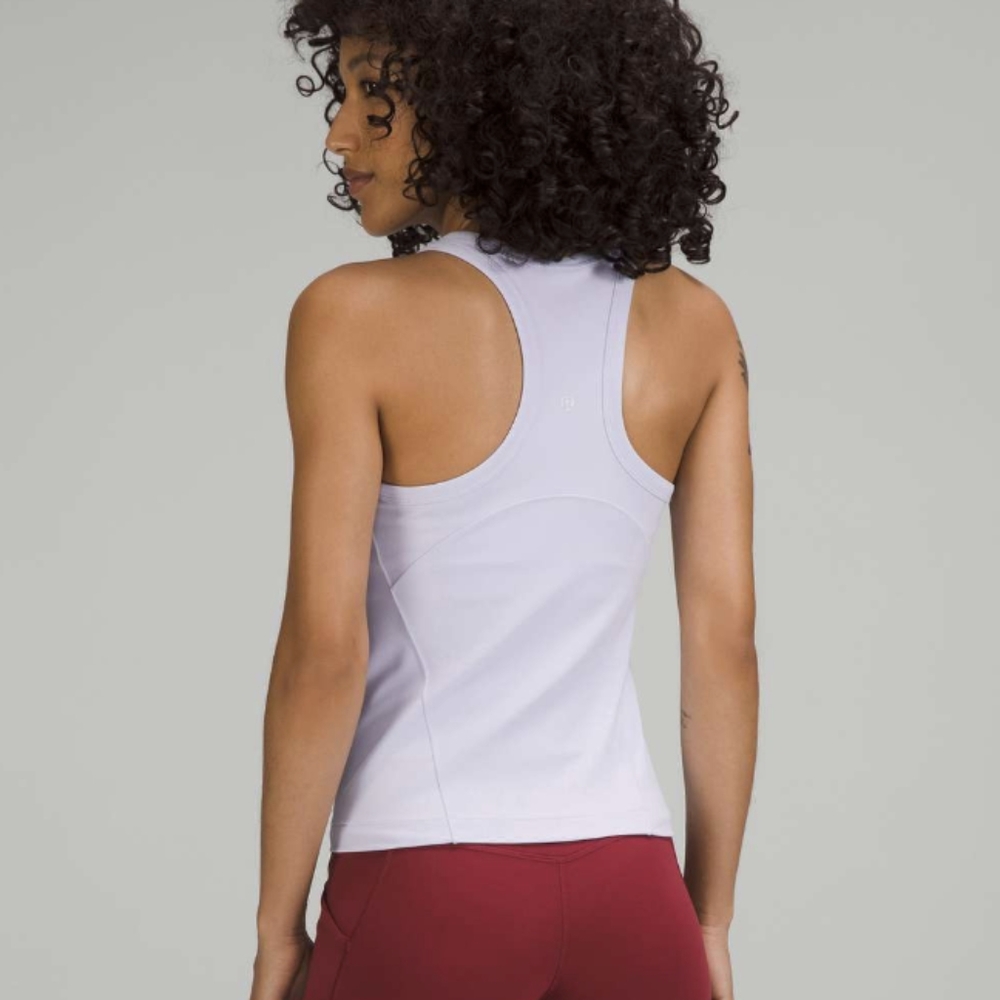 NWT Lululemon Align Waist-Length Racerback Tank Top Faint Lavender